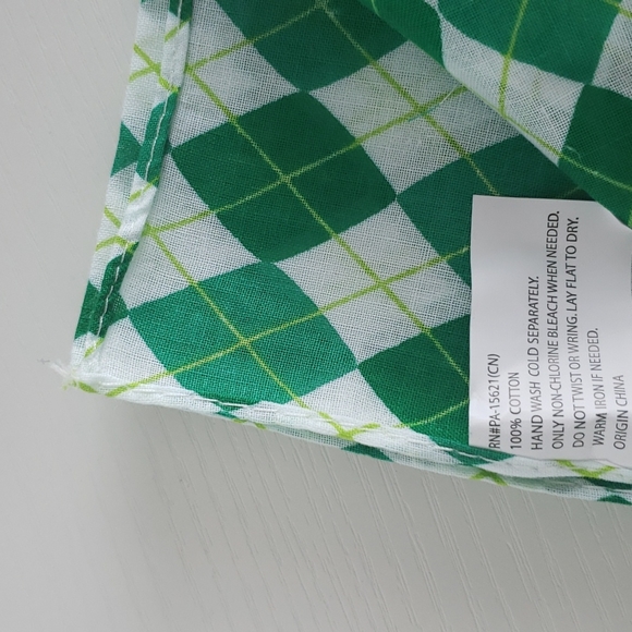 2 St Patrick's Day theme bandana 20"x20" set of two - Picture 9 of 9